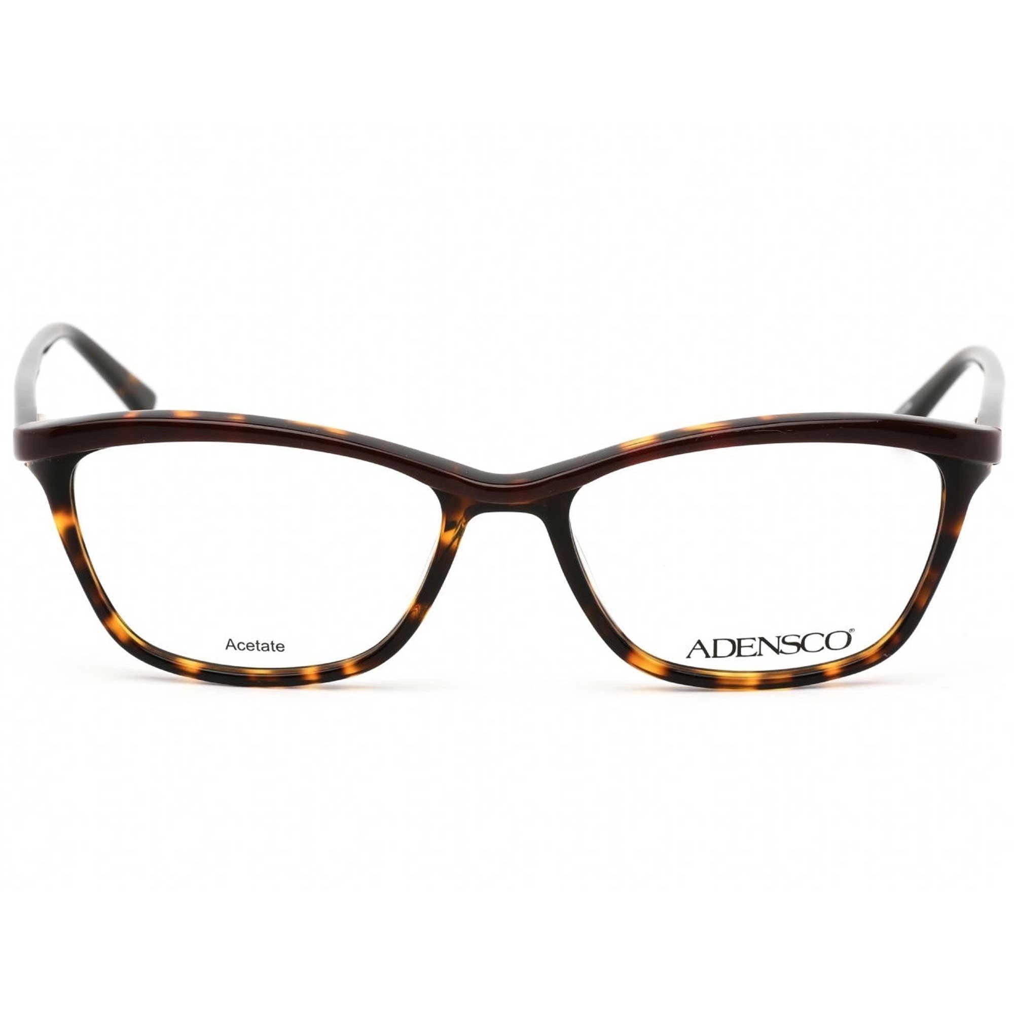 Adensco Women's Eyeglasses - Burgundy Havana Plastic Full Rim Frame | Ad 216 0YDC 00