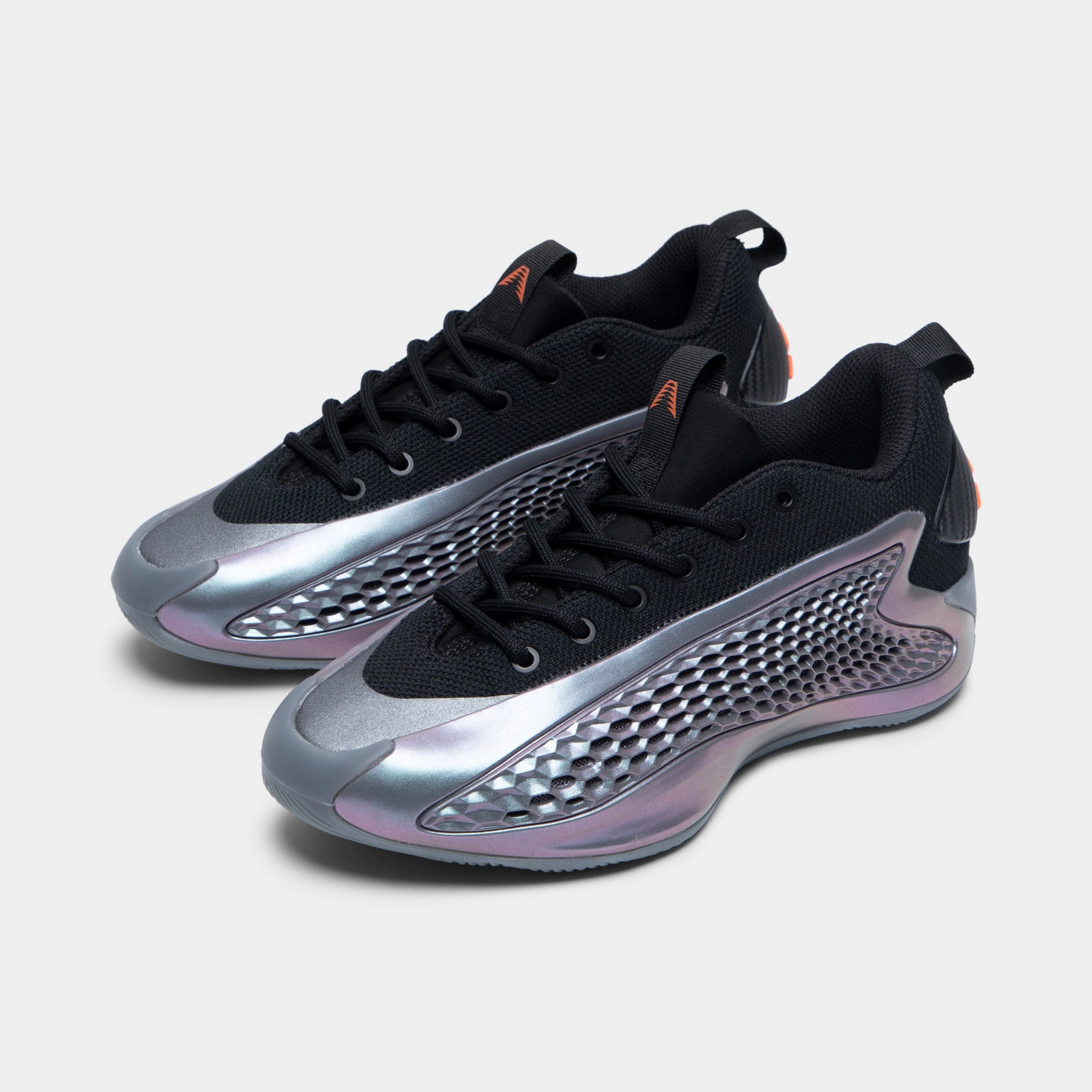 adidas Juniors' Anthony Edwads 1 Low Grey / Black - Orange