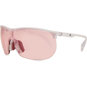 Adidas Women's Sunglasses - Crystal Half Rim Frame Bordeaux Lens | ADIDAS SP0003 27S