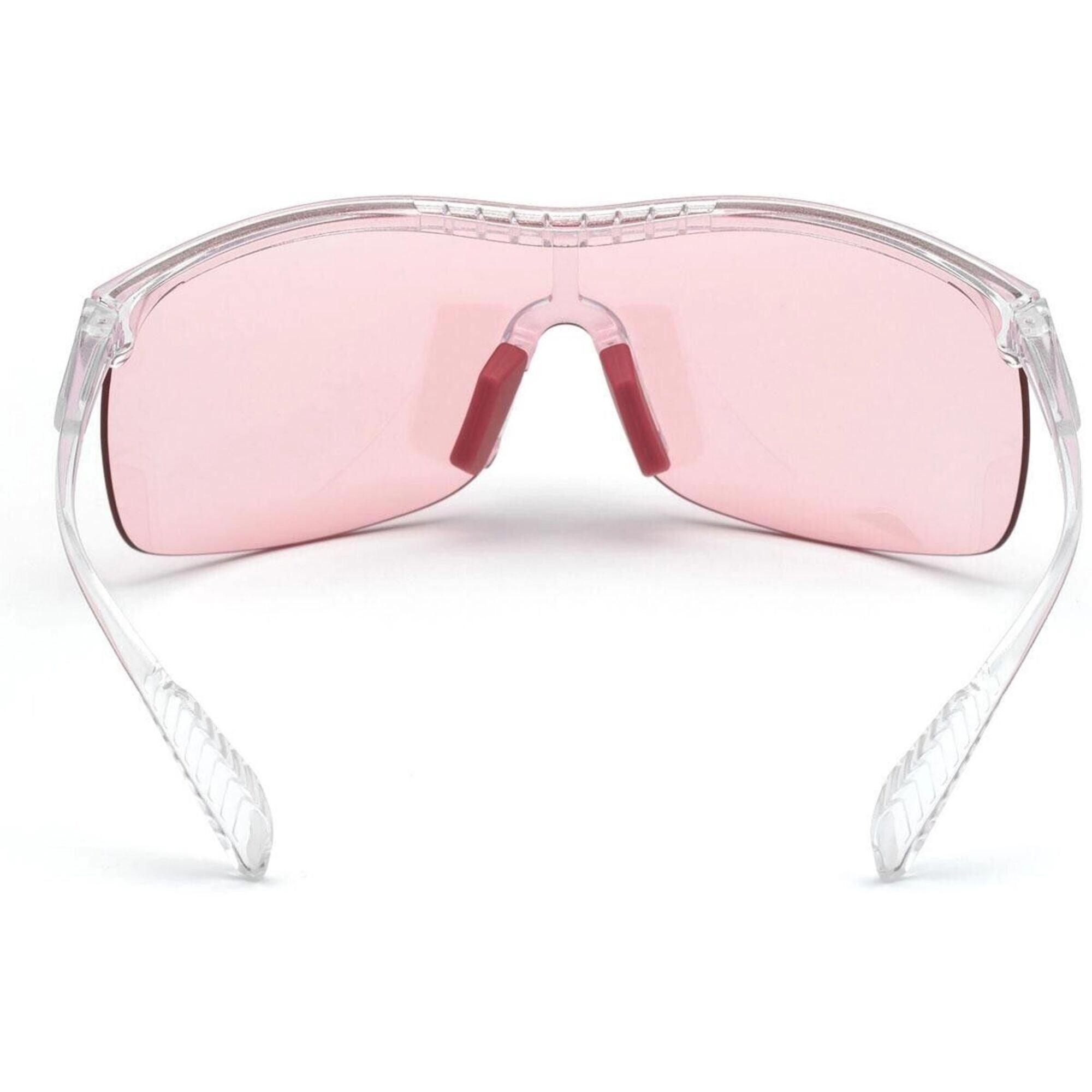 Adidas Women's Sunglasses - Crystal Half Rim Frame Bordeaux Lens | ADIDAS SP0003 27S