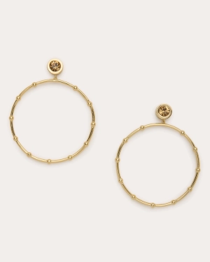 Angely Drop Hoop Earrings