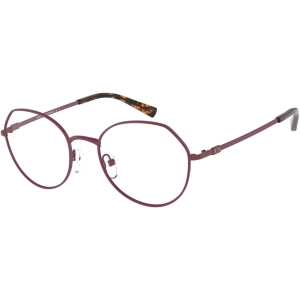 Armani Exchange Women's Eyeglasses - Matte Black Round Full-Rim Frame | 0AX1048 6002