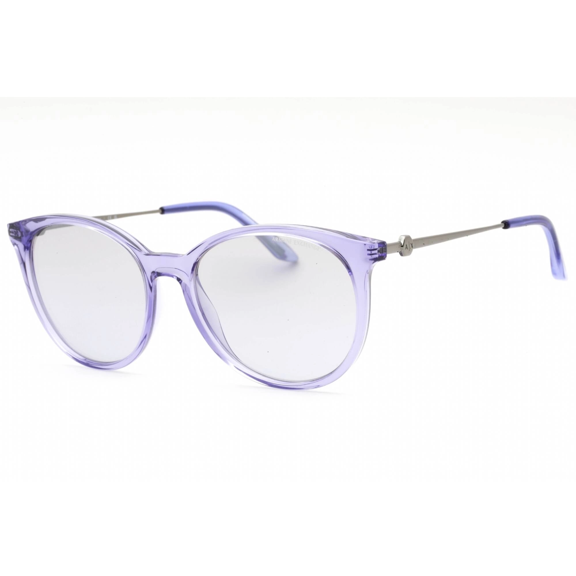 Armani Exchange Women's Sunglasses - Shiny Transparent Violet Frame | 0AX4140S 82367P