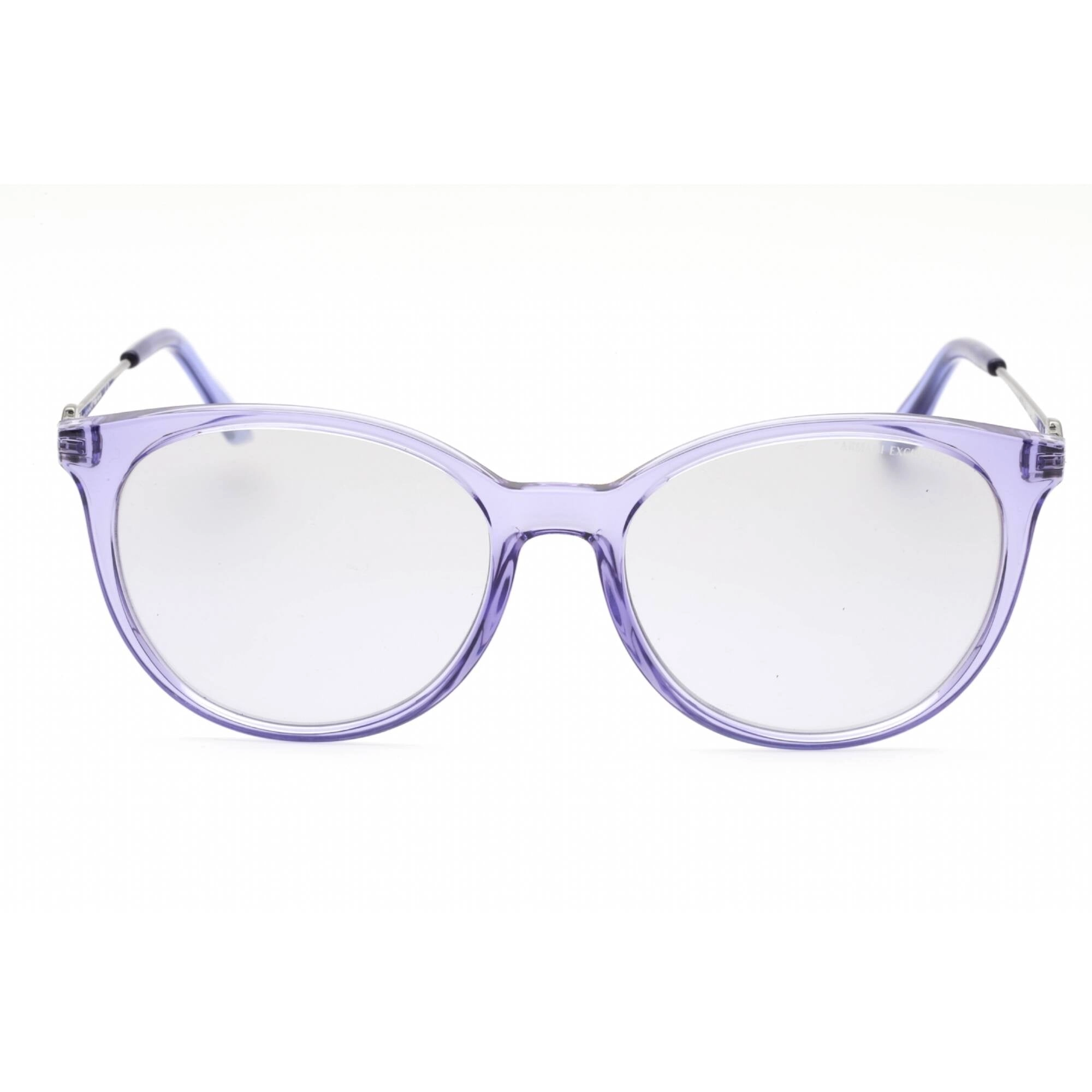 Armani Exchange Women's Sunglasses - Shiny Transparent Violet Frame | 0AX4140S 82367P