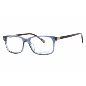 Banana Republic Men's Eyeglasses - Blue Crystal Rectangular Frame | BR 112 0OXZ 00