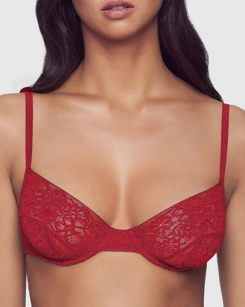 Bandage Stretch Lace Demi Bra