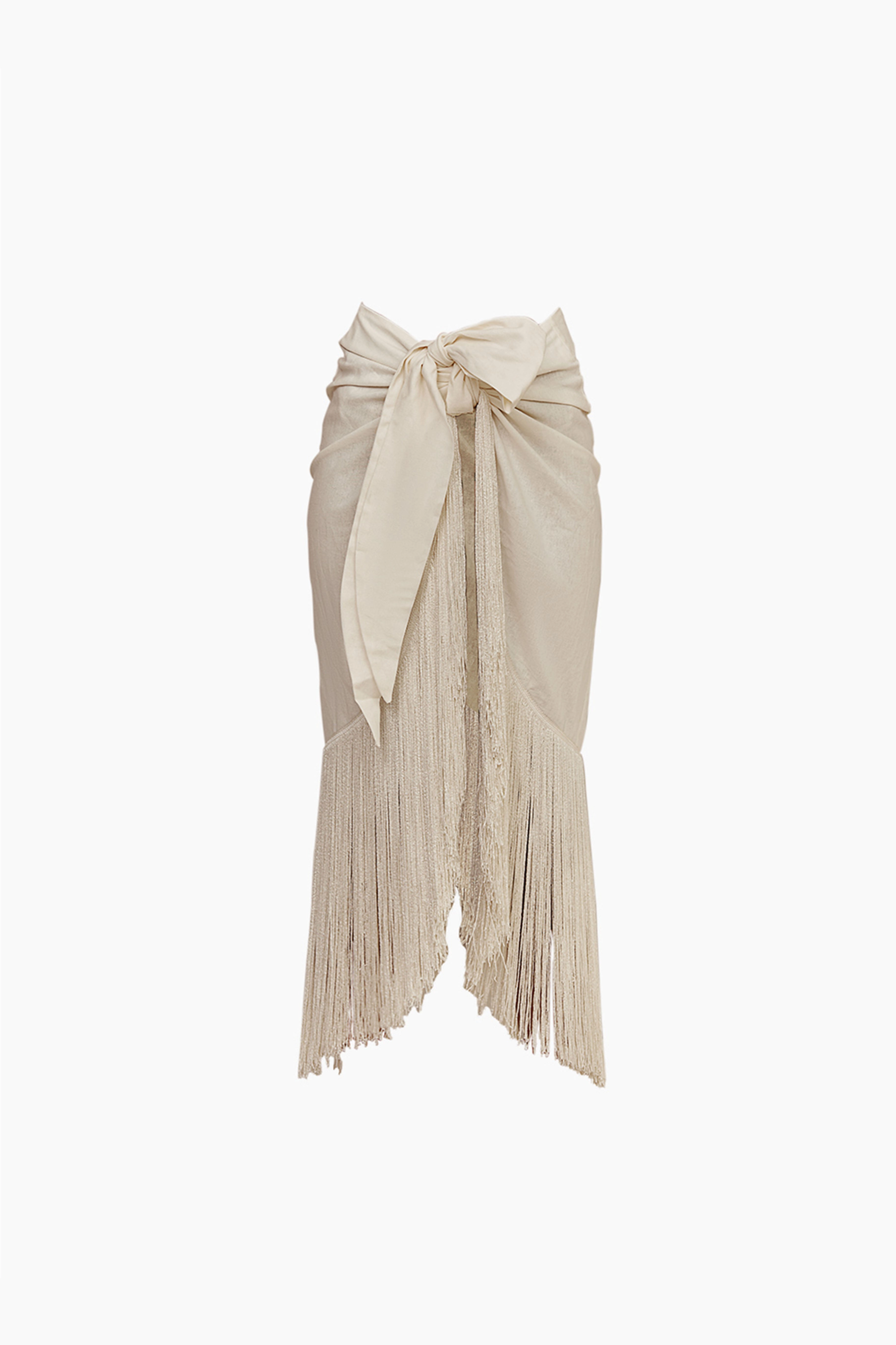 Beige Cover-up Skirt