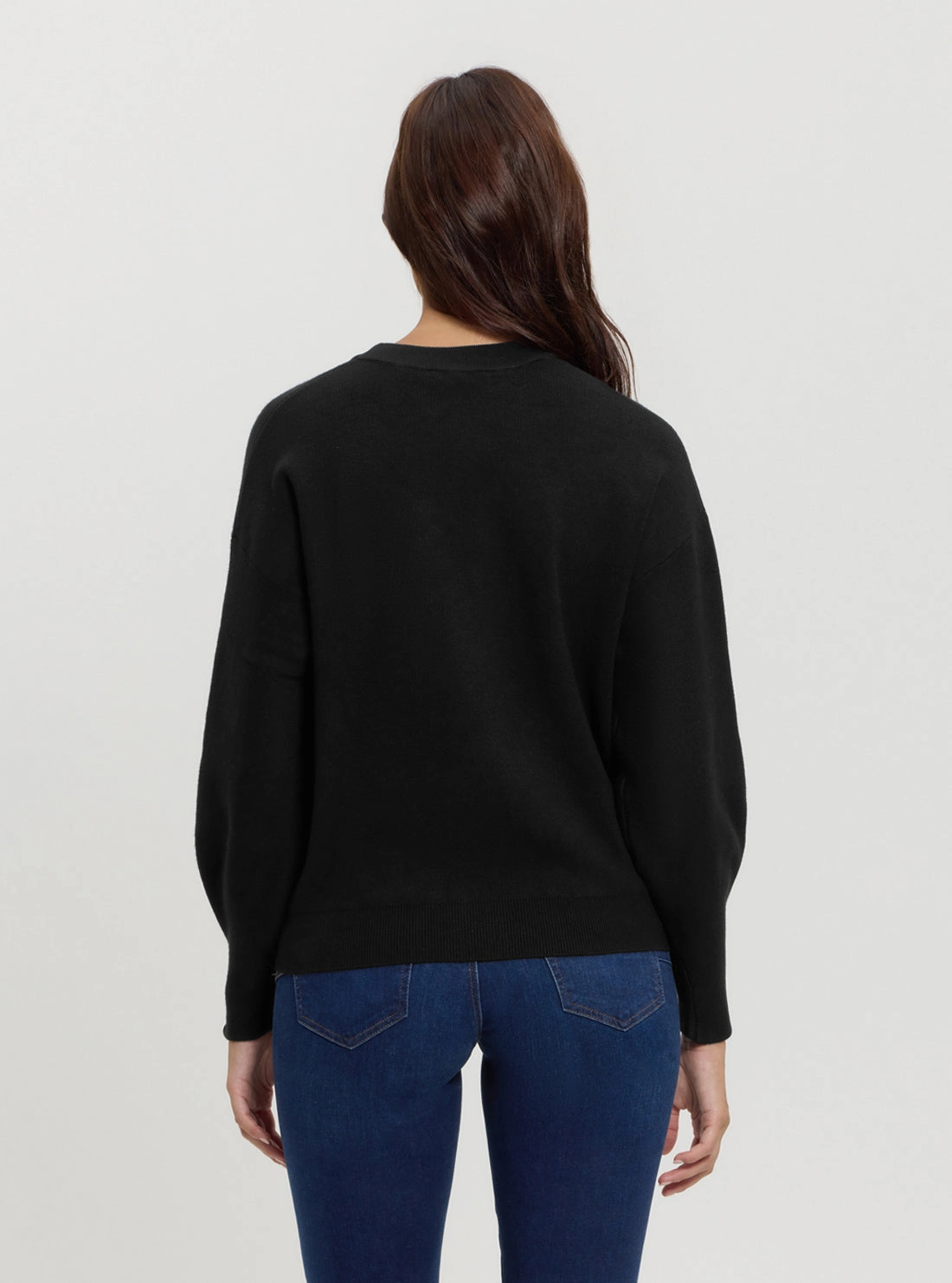 Black Kate Logo Jumper