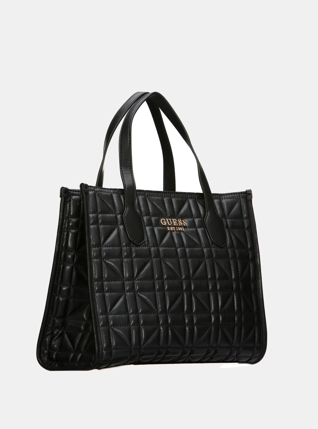Black Silvana Tote Bag