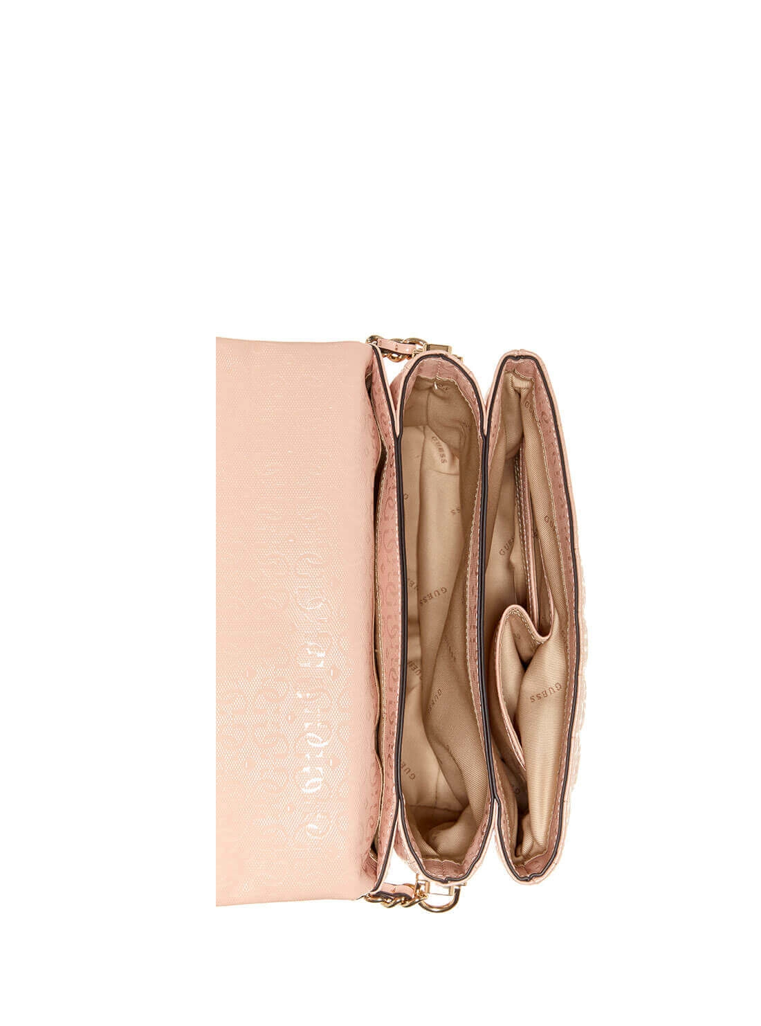 Blush Pink Quilted Kobo Crossbody Bag