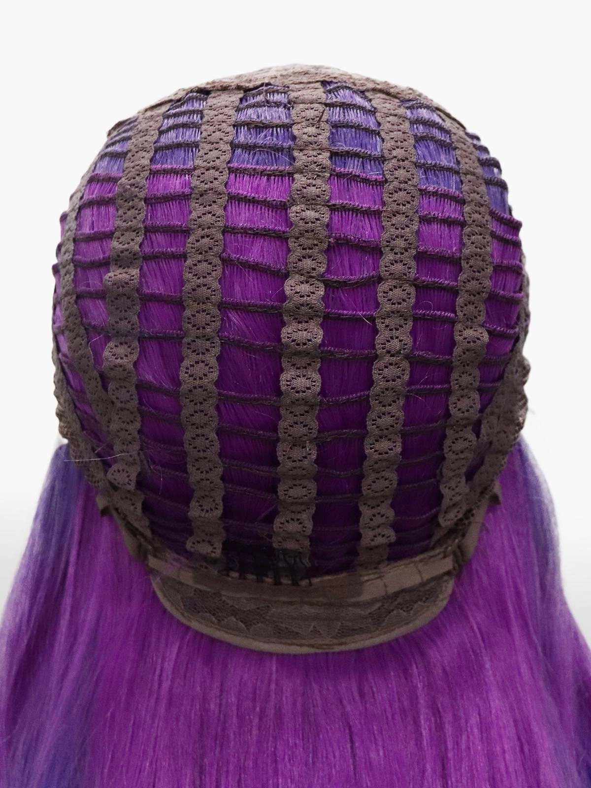 Brandi Queen-Purple And Blue Ombre Long Wave Lace Front Synthetic Wig-S73-2204-raise