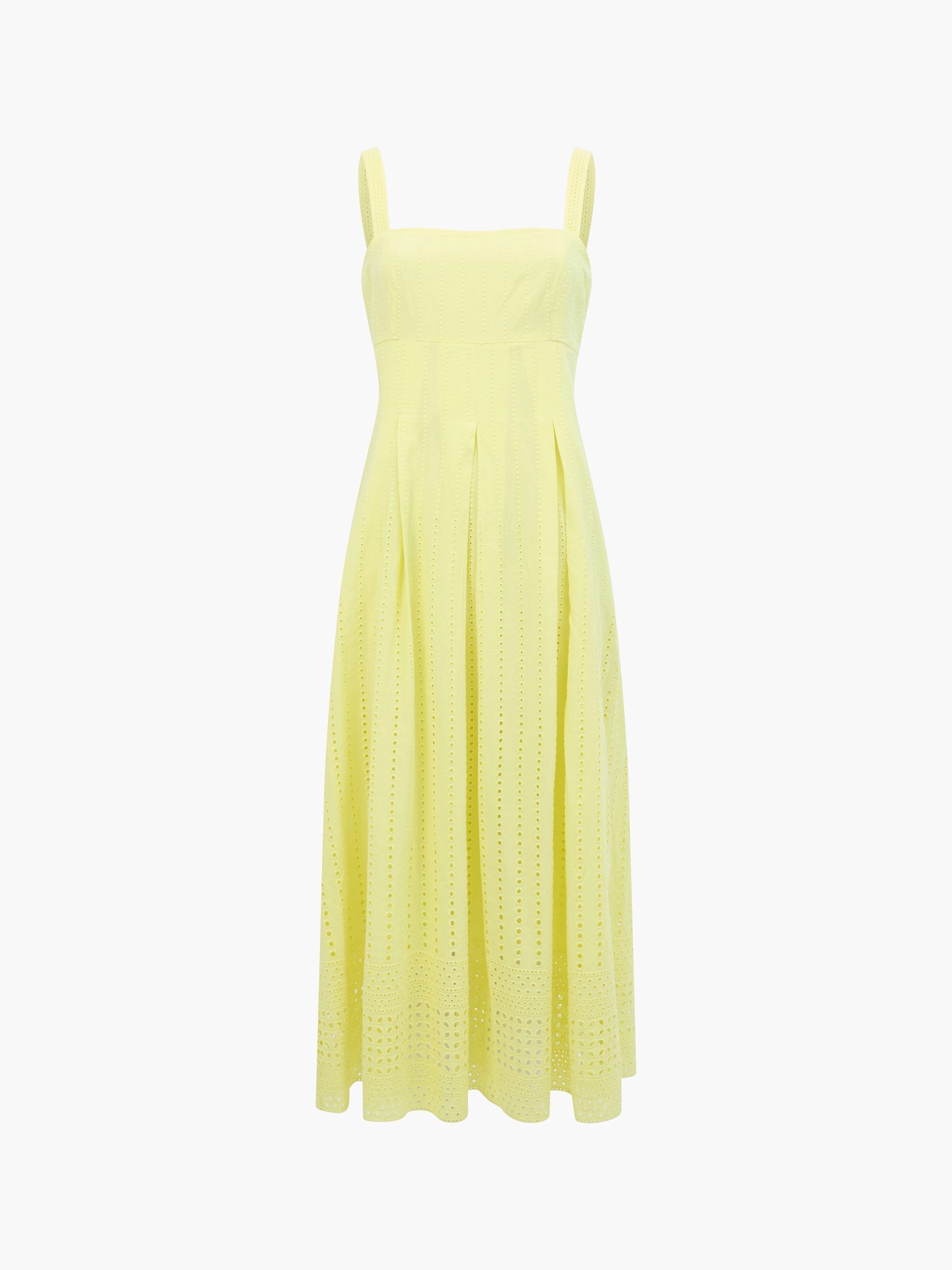 Broderie Strap Dress
