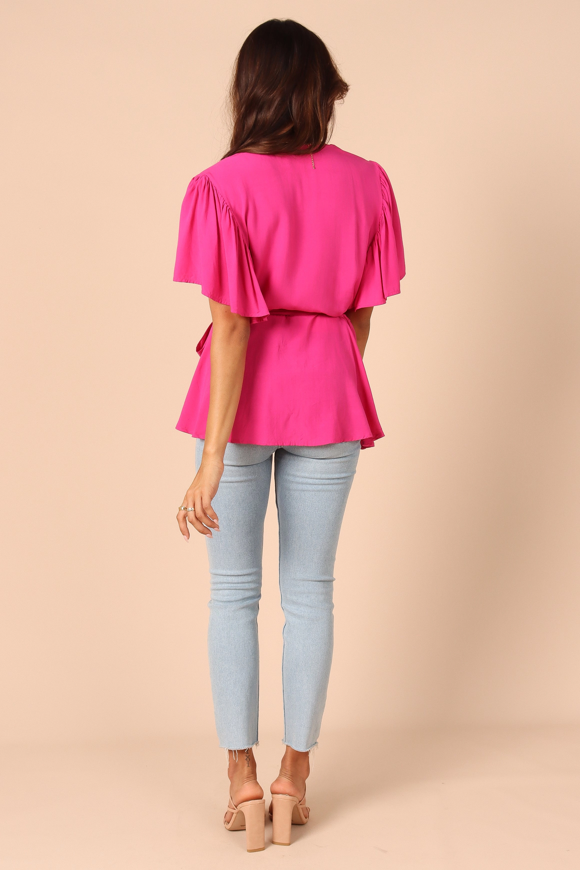Bronte Top - Hot Pink
