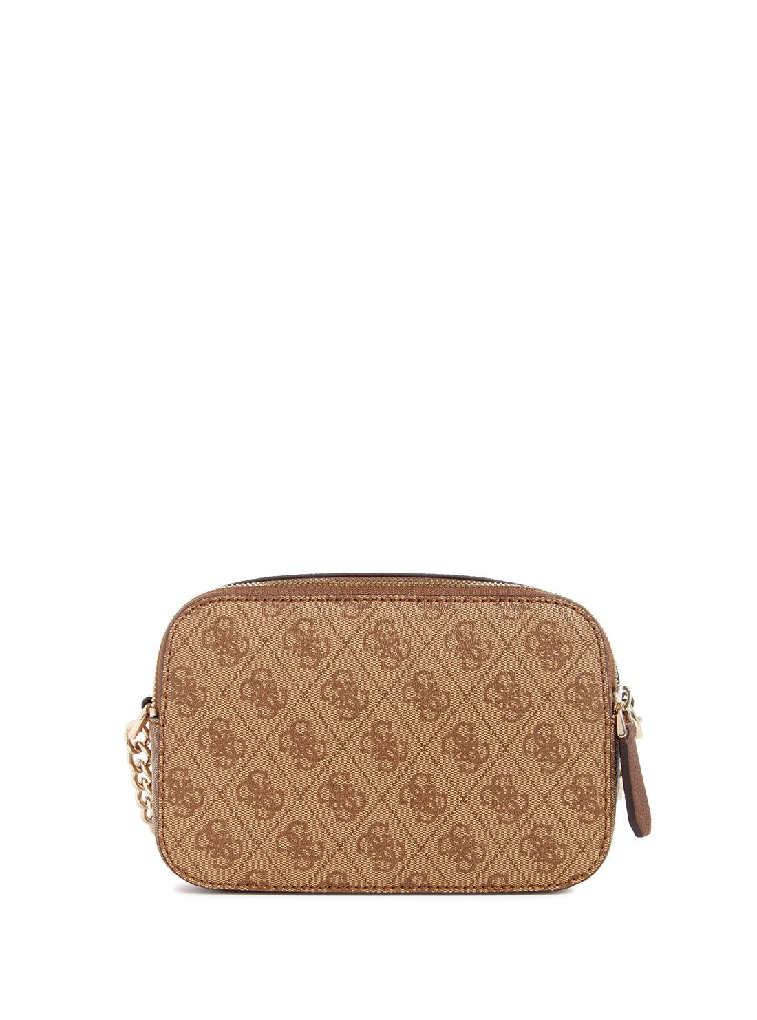 Brown Latte Logo Noelle Crossbody Camera Bag
