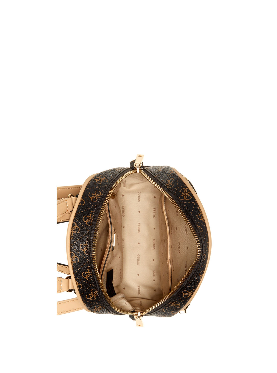 Brown Logo Manhattan Backpack