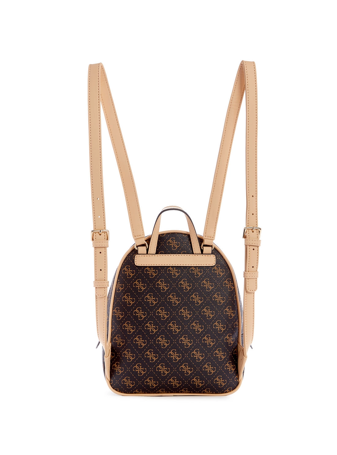 Brown Logo Manhattan Backpack