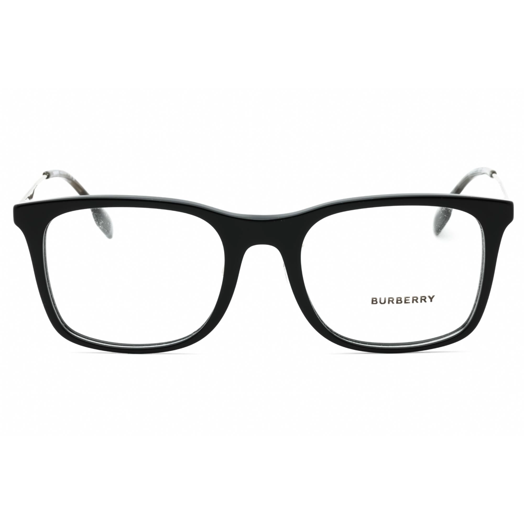 Burberry Unisex Eyeglasses - Black Plastic Full Rim Square Shape Frame| 0BE2343F 3001
