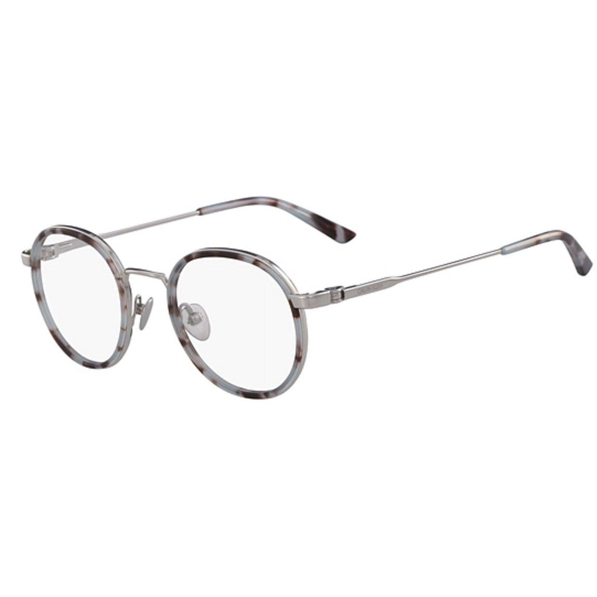 Calvin Klein Unisex Eyeglasses - Light Blue Tortoise Frame | CALVIN KLEIN CK18107 453