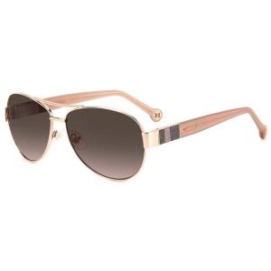 Carolina Herrera Women's Sunglasses - Gold Copper Navigator Frame | HER 0135/S 0DDB