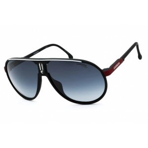 Carrera Men's Sunglasses - Black Red Plastic Pilot Full Rim Frame | CHAMPION/N 0OIT 9O