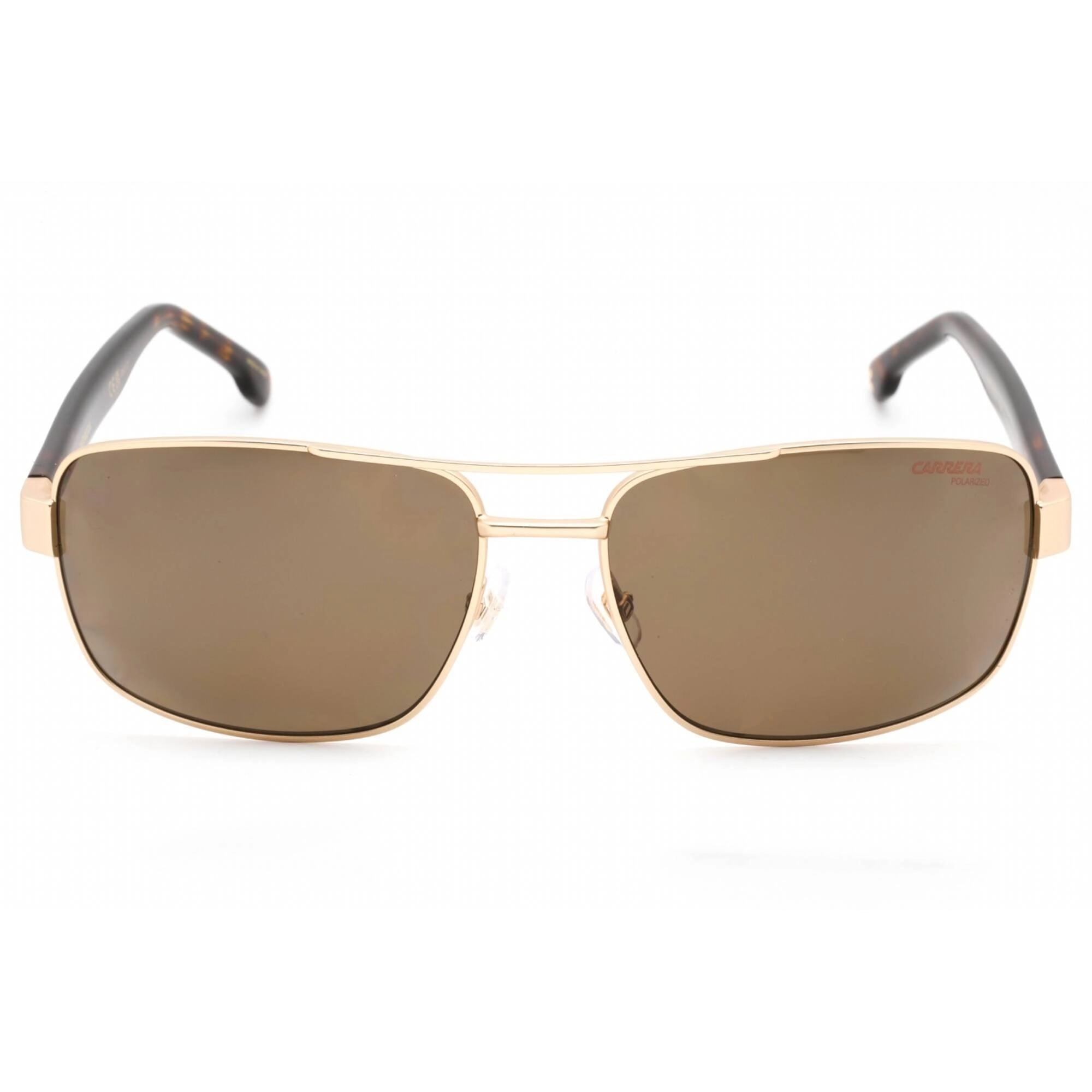 Carrera Men's Sunglasses - Matte Gold Metal Rectangular Frame | CARRERA 8063/S 0AOZ SP