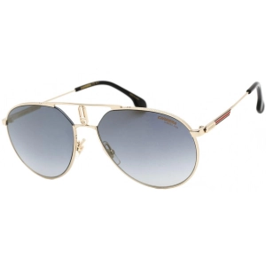 Carrera Unisex Sunglasses - Gold Metal Pilot Frame Adjustable Nose Pads | 1025/SE 0J5G