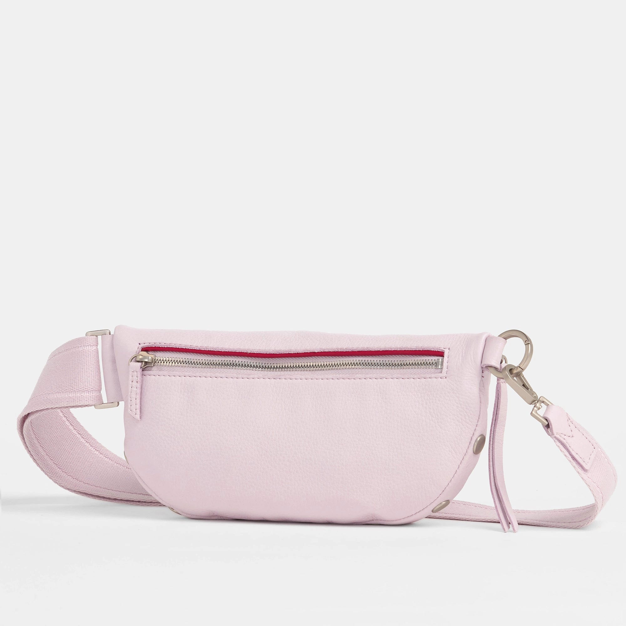 Charles Crossbody | Pastel Lilac/Brushed Silver | Med