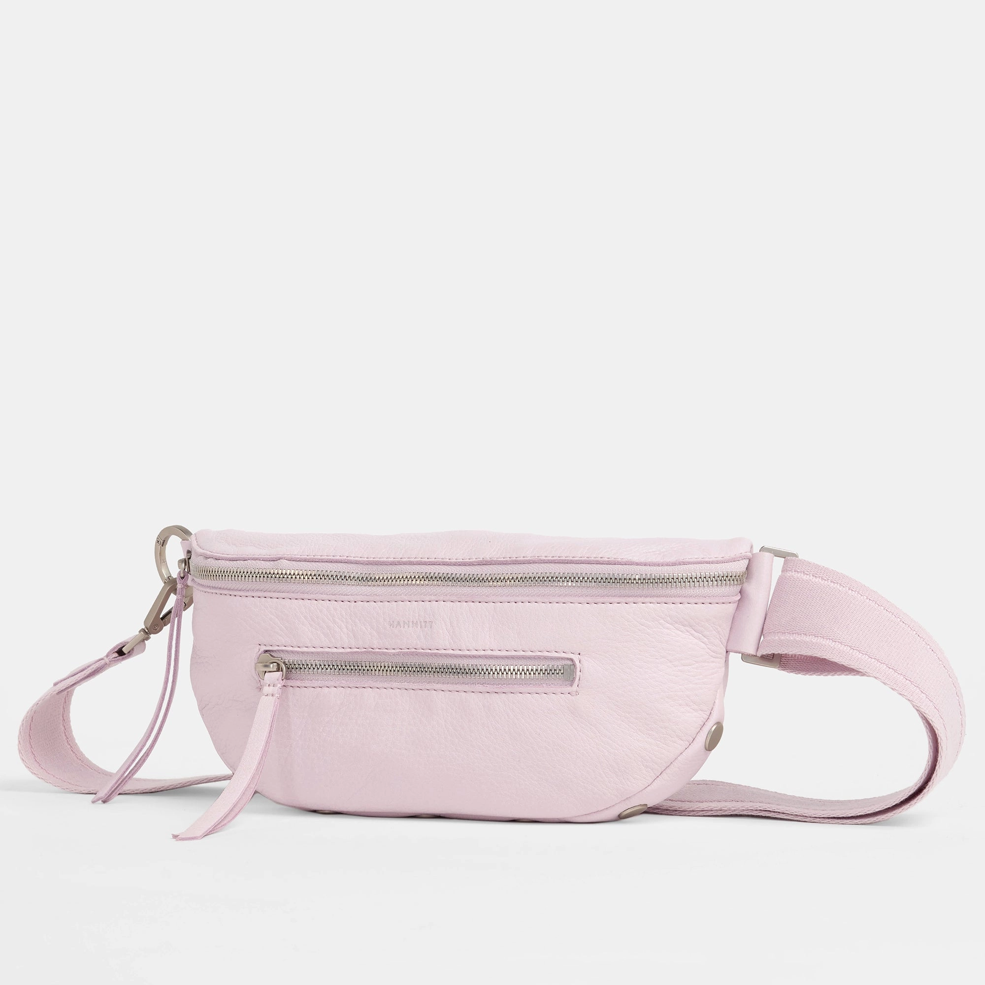 Charles Crossbody | Pastel Lilac/Brushed Silver | Med