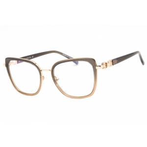 Charriol Men's Eyeglasses - Full Rim Shiny Gold/Gradient Brown Frame | PC71055 C01