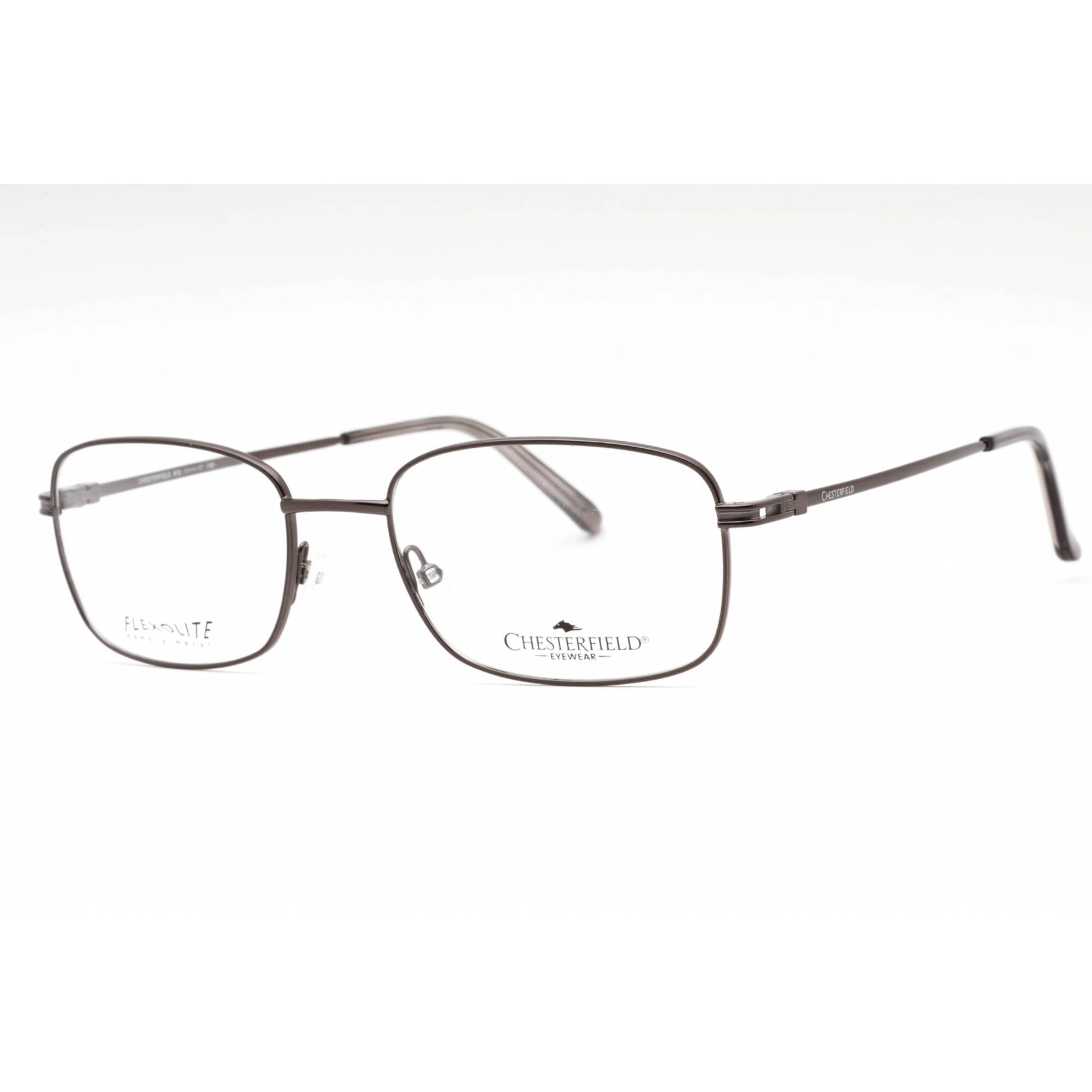 Chesterfield Men's Eyeglasses - Gunmetal Metal Rectangular Full Rim | 812 0TZ2 00