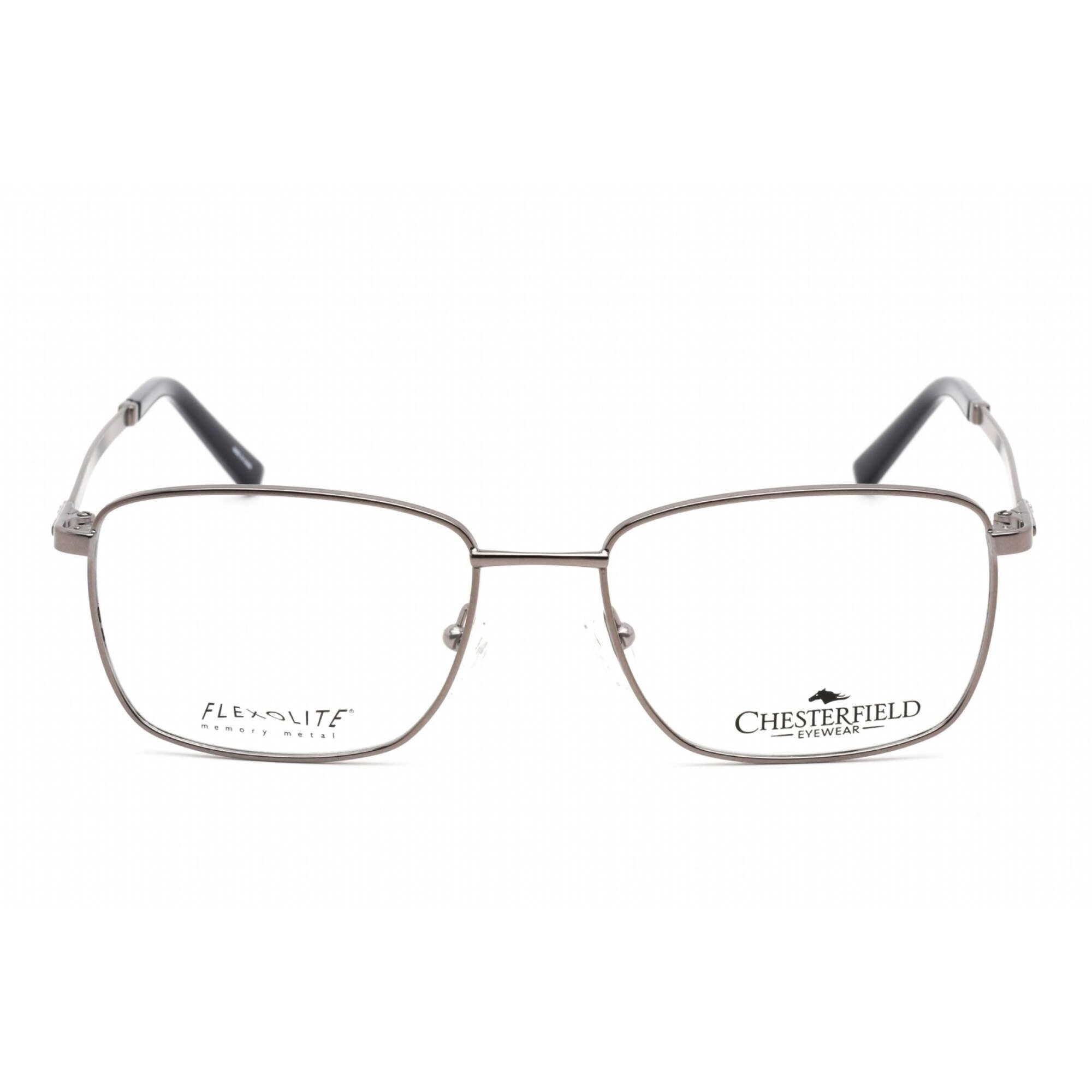 Chesterfield Unisex Eyeglasses - Ruthenium Metal Square Shape Frame | CH 895 06LB 00