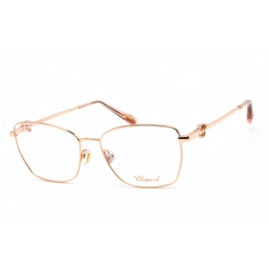 Chopard Women's Eyeglasses - Clear Lens Gold Metal Cat Eye Shape Frame | VCHF50S 08FC