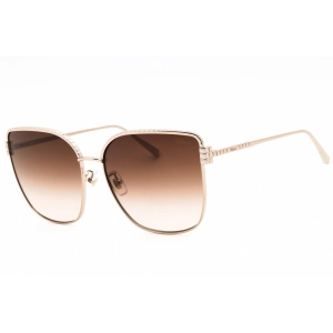 Chopard Women's Sunglasses - Shiny Rose Gold Metal Full Rim Butterfly | SCHG67M 0A39