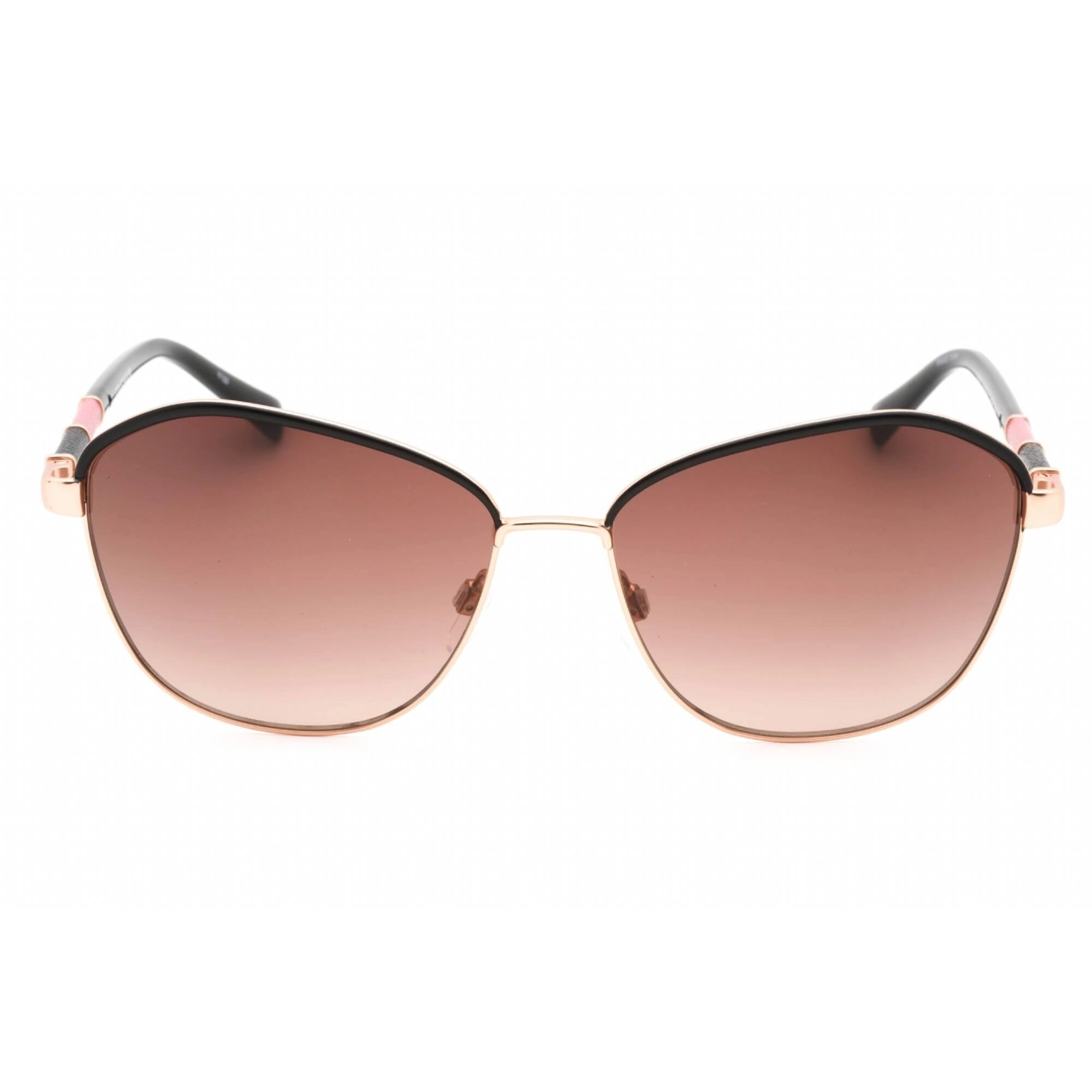 Cole Haan Women's Sunglasses - Black Cat Eye Adjustable Nose Pads Frame | CH7072 001