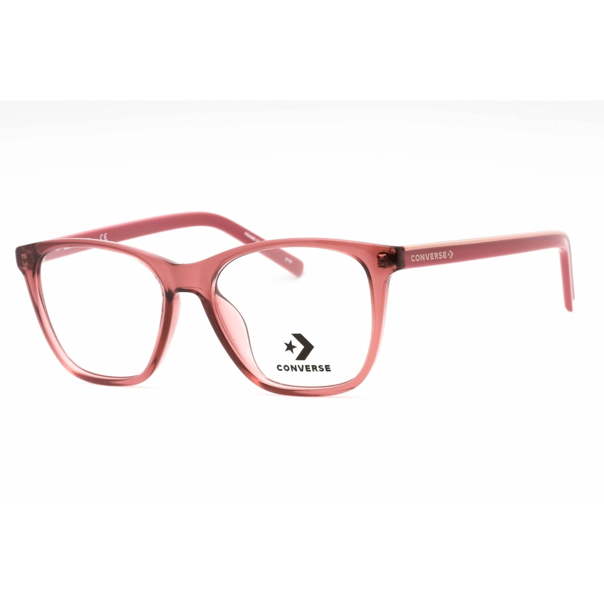 Converse Women's Eyeglasses - Crystal Pink Aura Square Full Rim Frame | CV5050 662