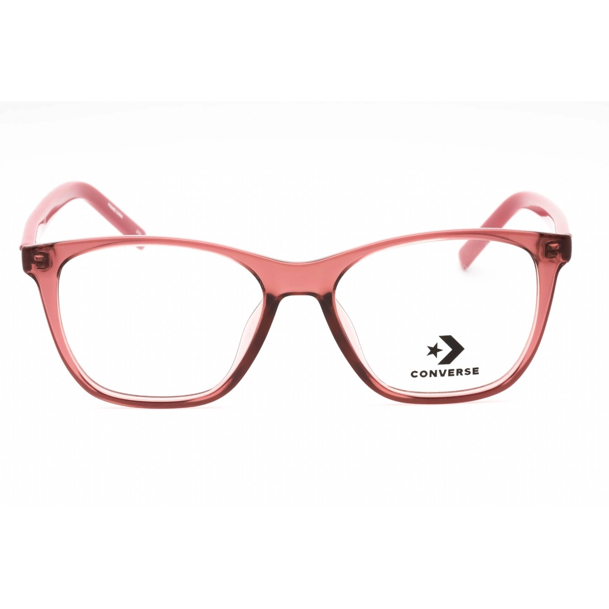 Converse Women's Eyeglasses - Crystal Pink Aura Square Full Rim Frame | CV5050 662
