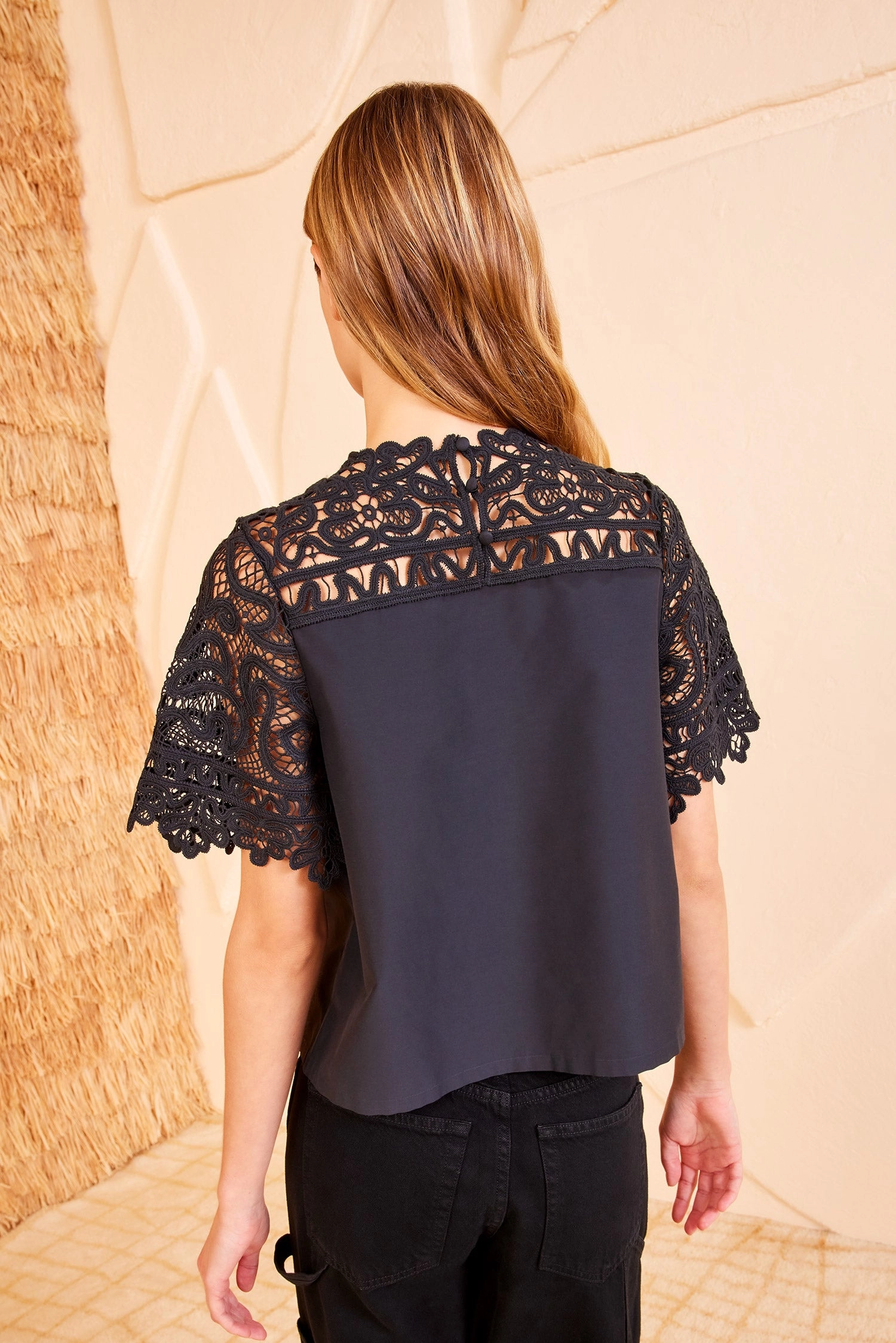 Delia Top - Noir
