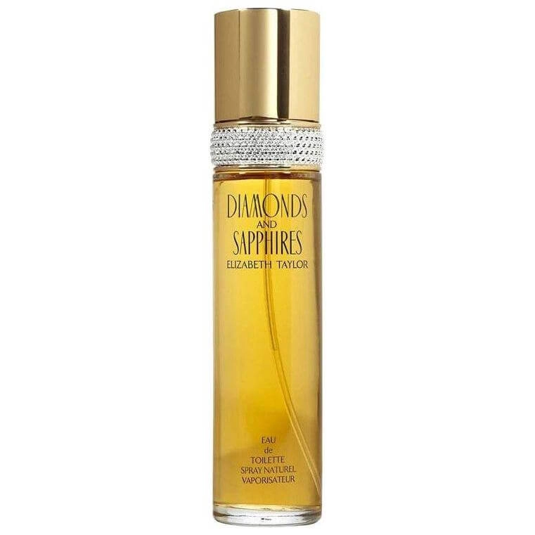 DIAMONDS AND SAPPHIRES by ELIZABETH TAYLOR 3.3 oz / 3.4 oz edt NEW UNBOXED