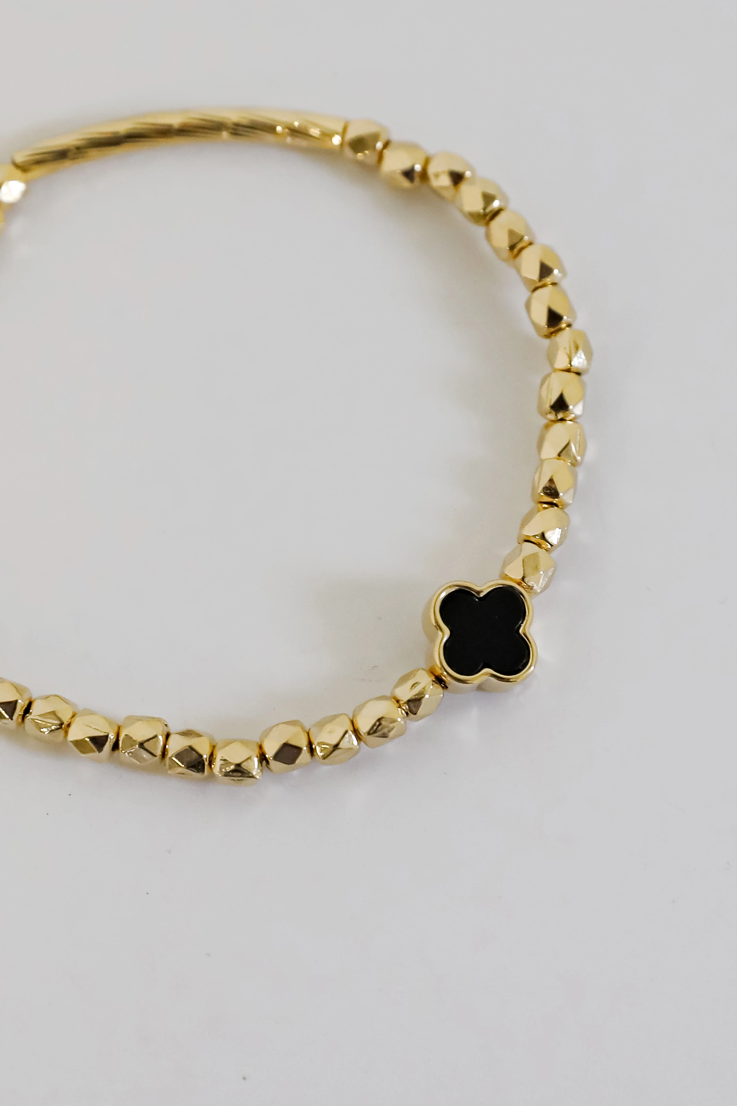 Diana Beaded Quatrefoil Bracelet