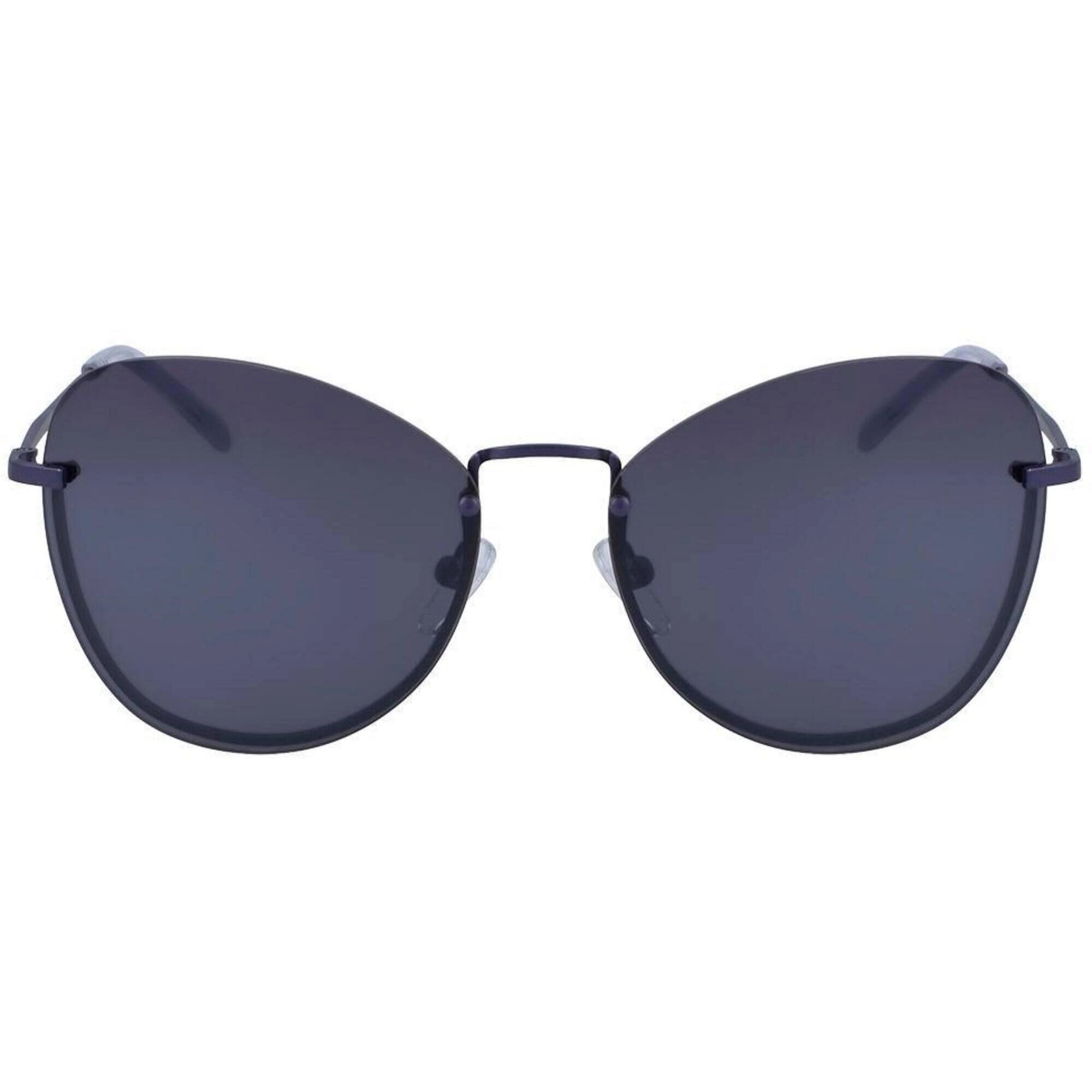 Dkny Women's Sunglasses - Navy Metal Butterfly Frame Blue Lens | DKNY DK100S 415
