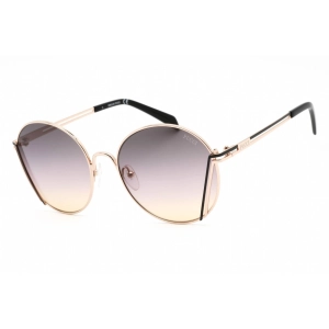 Emilio Pucci Men's Sunglasses - Shiny Rose Gold Metal Round Shape Frame | EP0180 28B