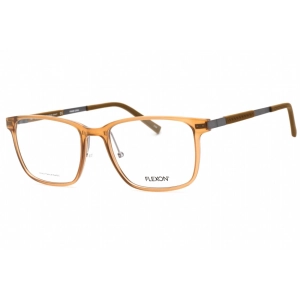 Flexon Men's Eyeglasses - Shiny Crystal Camel Rectangular Frame | FLEXON EP8004 231