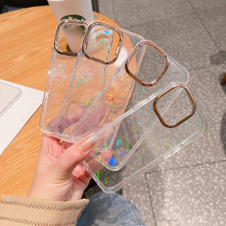 For iPhone 11 Colorful Laser Electroplating Shockproof Phone Case