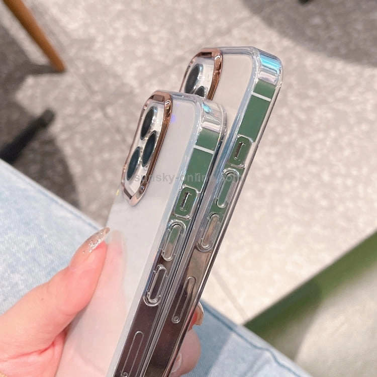 For iPhone 13 Colorful Laser Electroplating Shockproof Phone Case