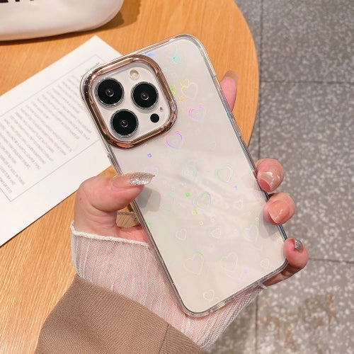 For iPhone 13 Colorful Laser Electroplating Shockproof Phone Case
