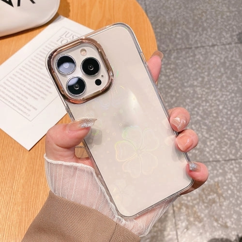 For iPhone 13 Colorful Laser Electroplating Shockproof Phone Case