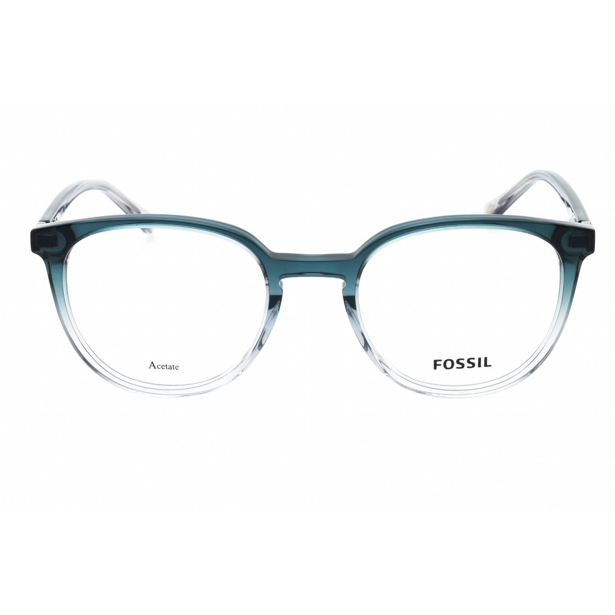 Fossil Women's Eyeglasses - Teal Gradient Acetate Full Rim Frame | FOS 7145 0ZI9 00