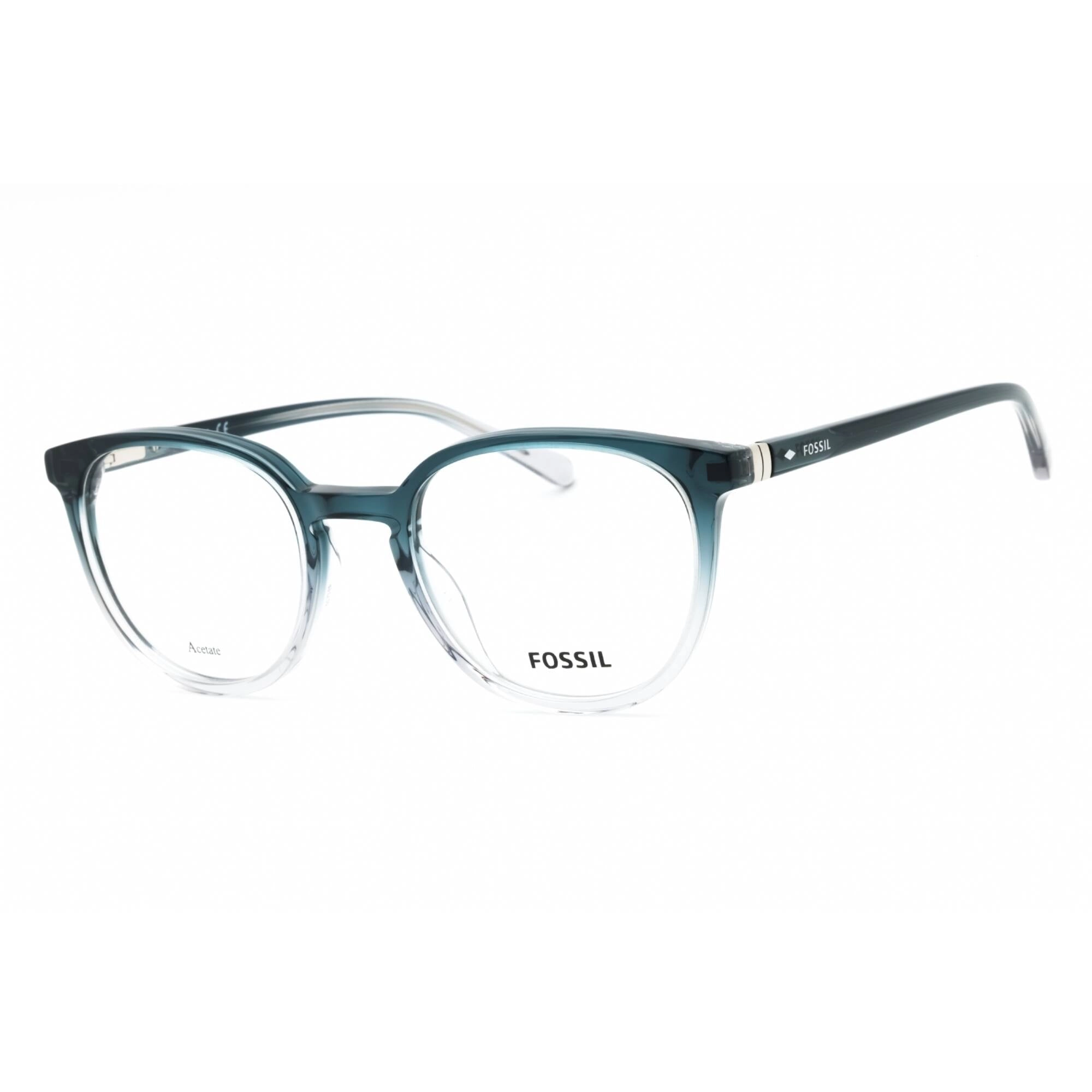 Fossil Women's Eyeglasses - Teal Gradient Acetate Full Rim Frame | FOS 7145 0ZI9 00