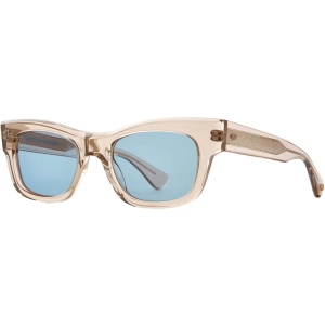 Garrett Leight Women's Sunglasses - Brew Acetate Cat Eye Full Rim Frame | WOZ BRE/PAC