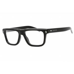 Gucci Men's Eyeglasses - Black Square Full Rim Plastic Frame | GG1525O 001